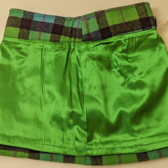Gap Kids Green Plaid Skirt Size 8 - Picture 10 of 12